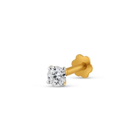 18ct Yellow Gold | Diamond Nosepin | 0.04ct