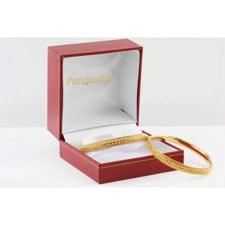 Bangle in 22ct Gold | Jali Collection | Size 2.6