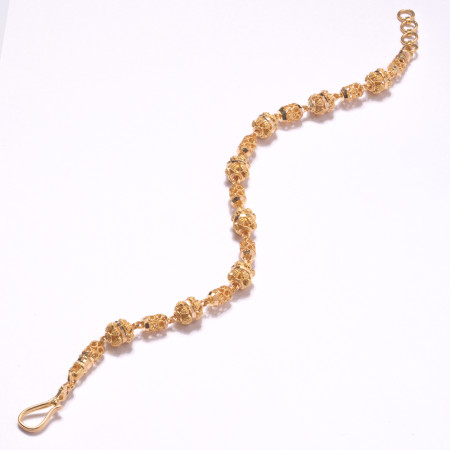 22ct Gold Filigree Bracelet | 7.5 Inches