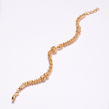 22ct Gold Filigree Bracelet | 7.5 Inches