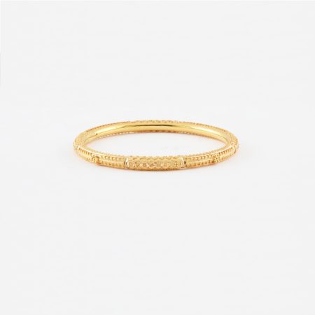 22ct Gold Ladies Bangle | Jali Collection | Size 2.6