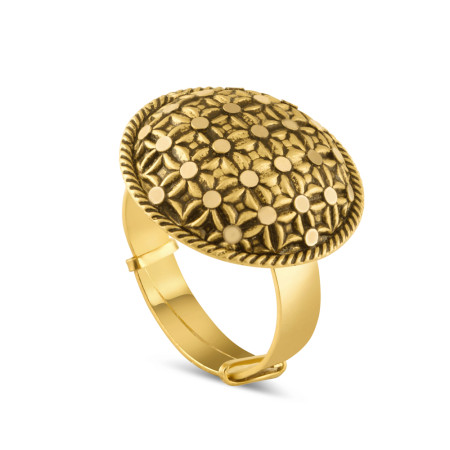 22ct Gold Cocktail Adjustable Armari Collection Ring