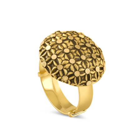 22ct Gold Adjustable Cocktail Ladies Ring | Armari Collection
