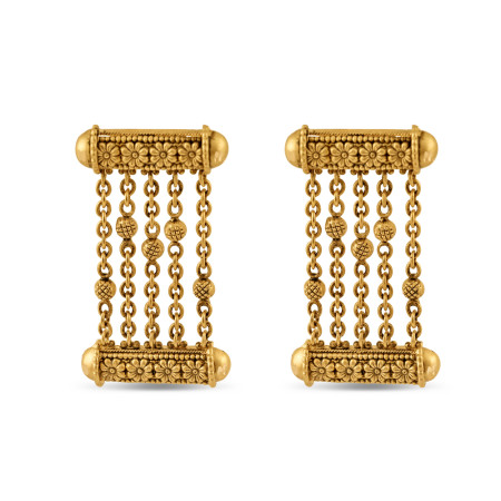 22ct Gold Drop Earring | Armari Collection