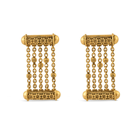 22ct Gold Drop Earring | Armari Collection