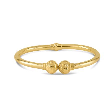 22ct Gold Ladies Adjustable Bangle