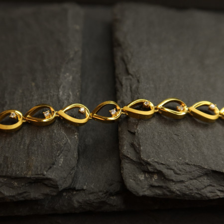 Women Bracelet in 22ct Gold | 6.75 Inches Women Bracelet in 22ct Gold | 6.75 Inches