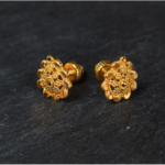 22ct Gold Filigree Earning Studs 22ct Gold Filigree Earning Studs