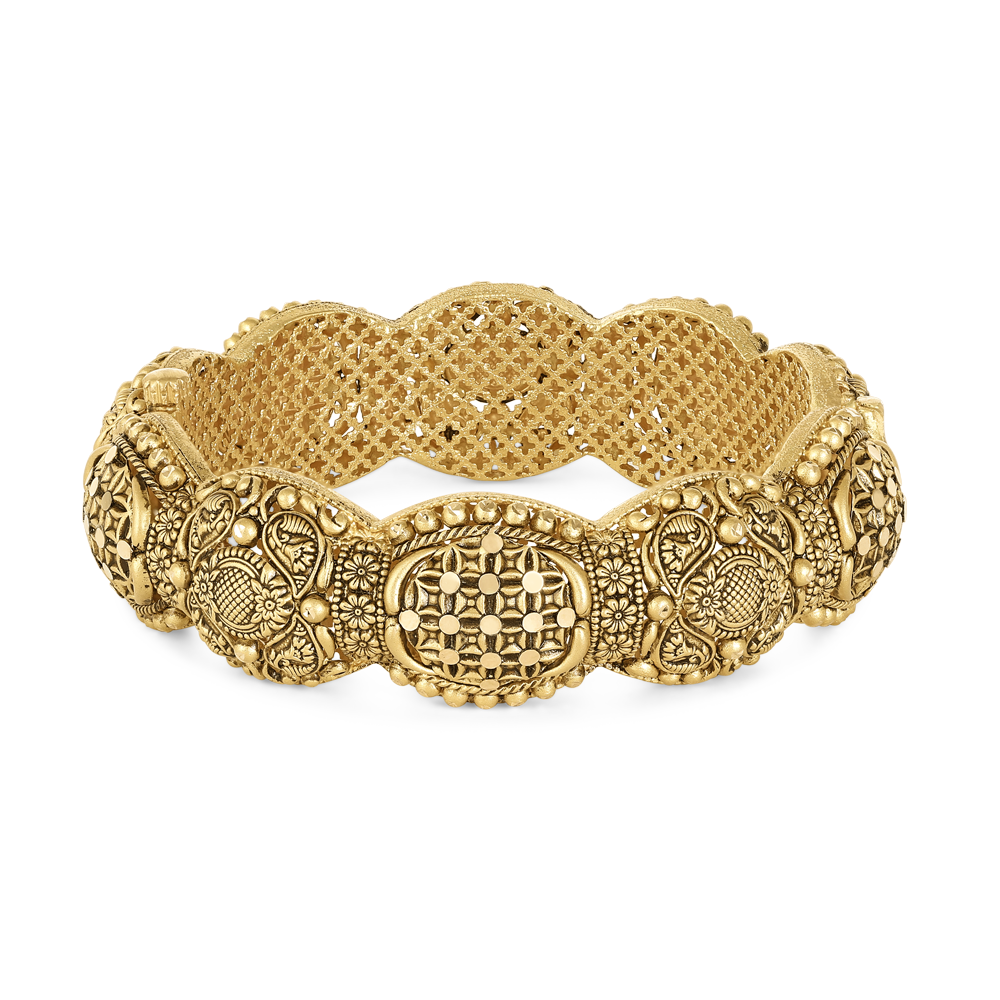 Traditional gold kada hotsell
