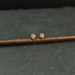 22ct Einzelstein CZ Ohrring | 5mm 22ct Einzelstein CZ Ohrring | 5mm