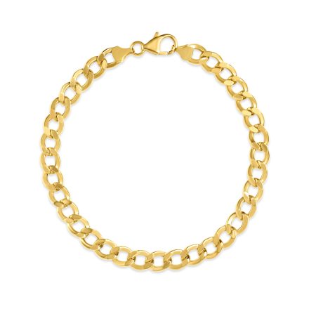 22ct Yellow Gold Gents Bracelet | 9.5 Inches