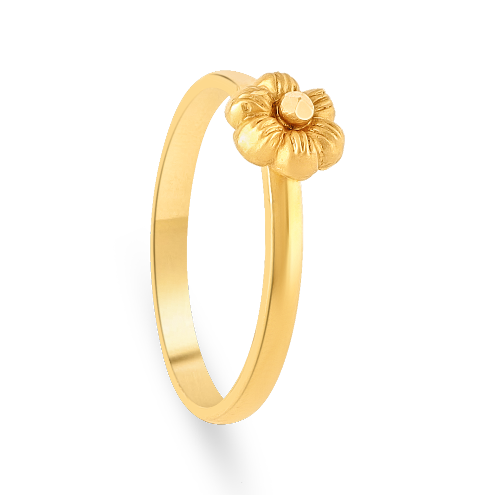 Single Rosettes Ring, 6mm
