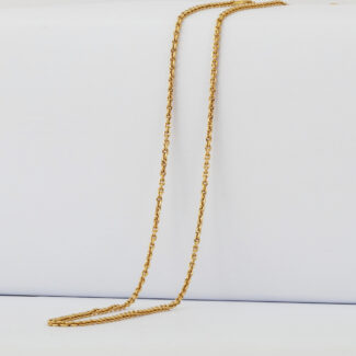 22ct Gold chain Men Women available online at PureJewels UK
