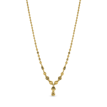 22ct Gold Mala Halskette
