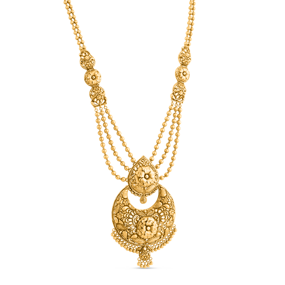 Chand Leaf Necklace