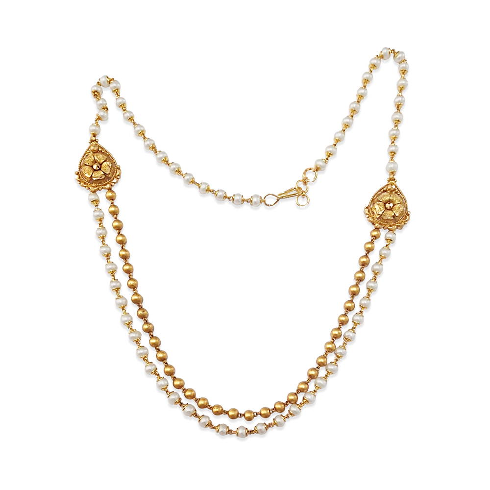 Pearl and Bead Necklace