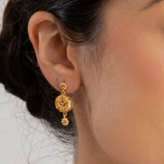 Gold Earrings for women Asian Gold Earrings PureJewels