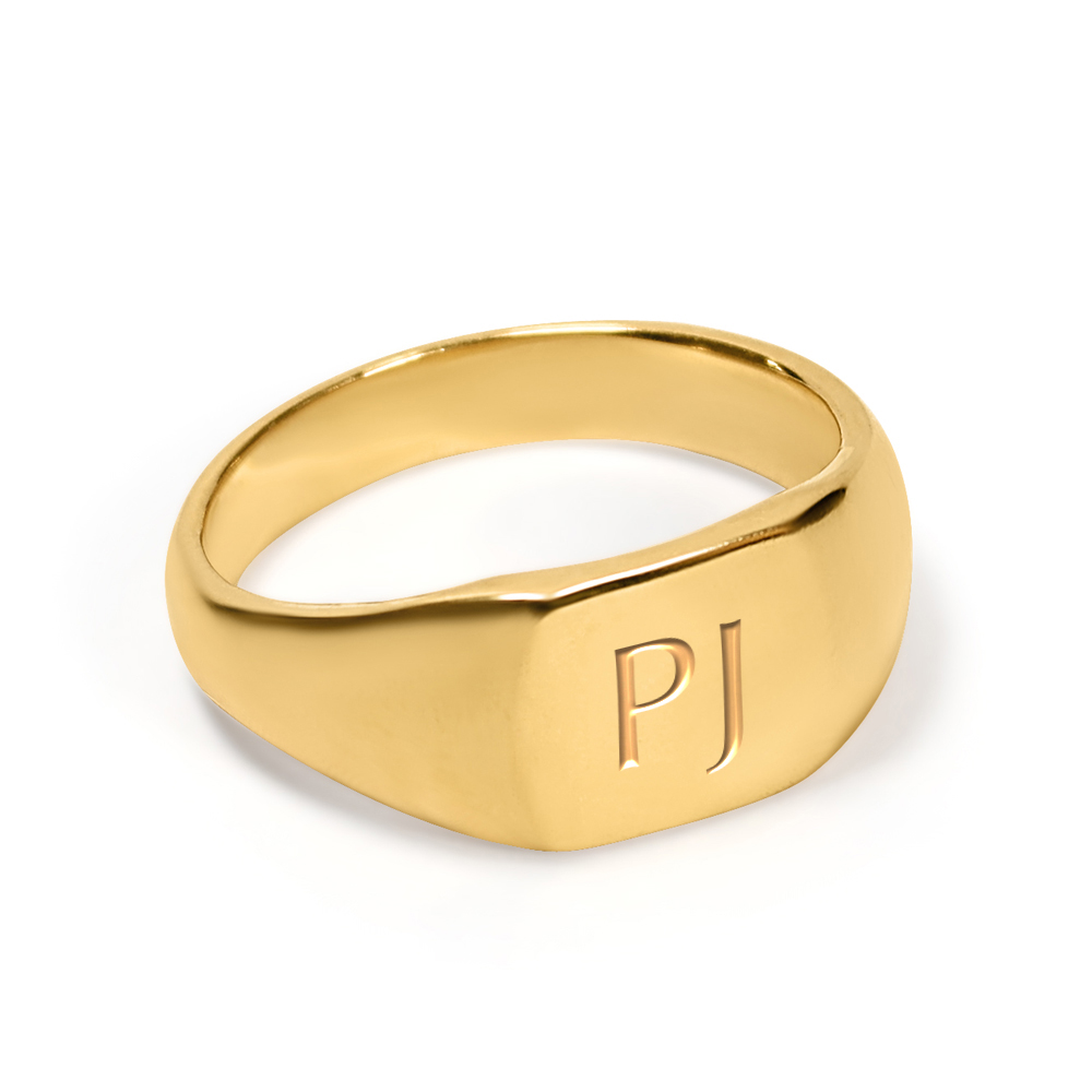 22ct Gold Engravable Signet Ring for Men 22ct Gold Engravable Signet Ring for Men