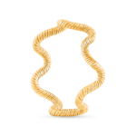 22ct Gold Wave Pattern Ring | Size J 1/2 22ct Gold Wave Pattern Ring | Size J 1/2