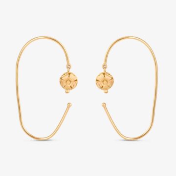 22ct Gold Rosette Ohrmanschette